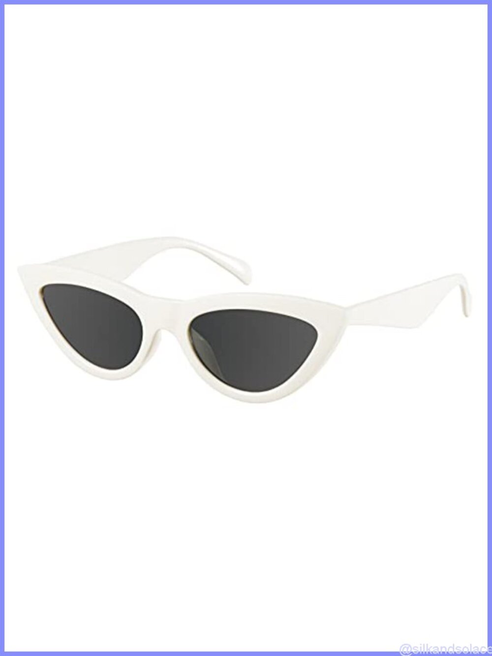 Retro Cat Eye Sunglasses Avant-Garde Pointed Frame UV400 Gradient Lens